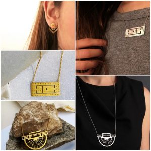 Quand les temples, les colonnes, les théâtres deviennent de beaux bijoux!