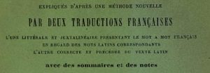 Textes latins & grecs en version juxtalinéaire