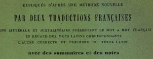 Textes latins & grecs en version juxtalinéaire