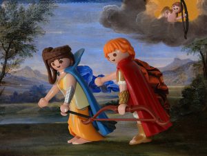 Quelques reconstitutions / parodies de tableaux célèbres... avec des playmobils