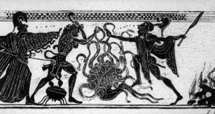 Deucalion et Noé / Le combat contre l’Hydre de Lerne, évolution iconographique