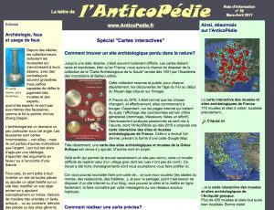 L'Anticopedie / Note d'information n°39 - Mars-Avril 2017 Spécial "Cartes interactives"
