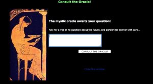 L'Oracle de Delphes consulte désormais en ligne !