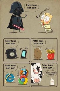 Pater tuus non sum