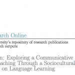 Living Latin: Exploring a Communicative Approach to Latin Teaching Through a Sociocultural Perspective on Language Learning