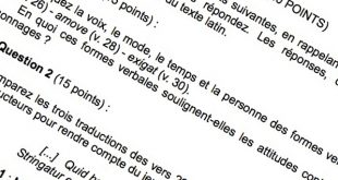 Annales des sujets de latin & de grec au baccalauréat