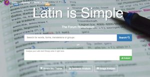 Outil d'analyse d'un texte latin : Latin is Simple