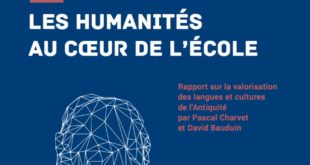 Rapport : les Humanités au coeur de l'école