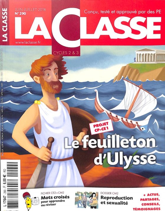 Le Feuilleton D'ulysse Tapuscrit Pdf La Classe #290 – Projet CP-CE1 : Le feuilleton d’Ulysse – Arrête ton char