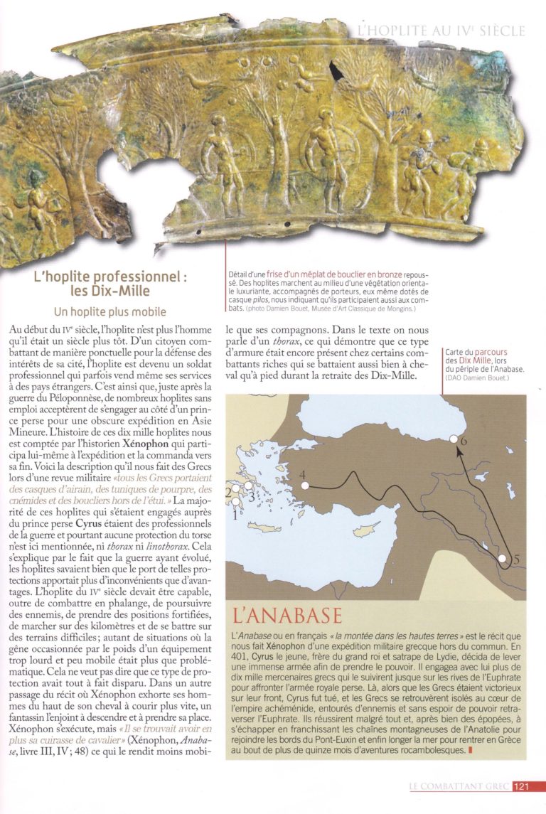 Antiquité HS2 Hoplite le premier guerrier de l