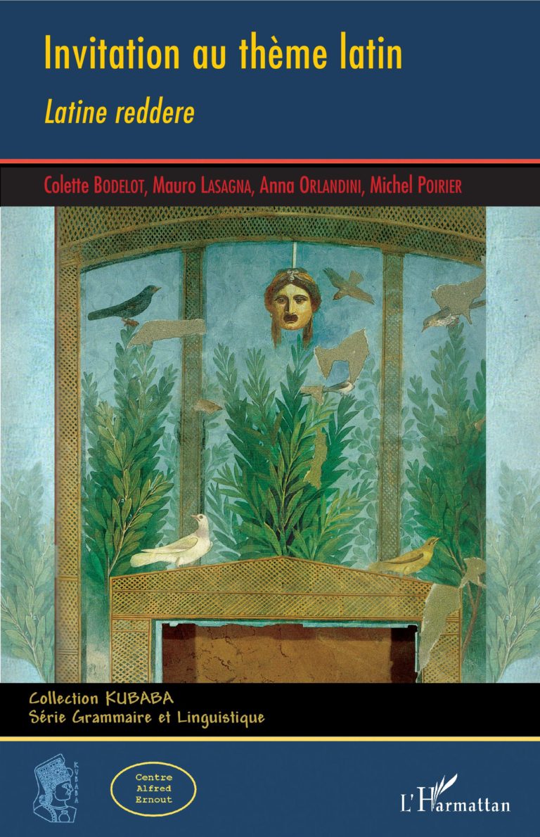 INVITATION AU THÈME LATIN Latine reddere Arrête ton char