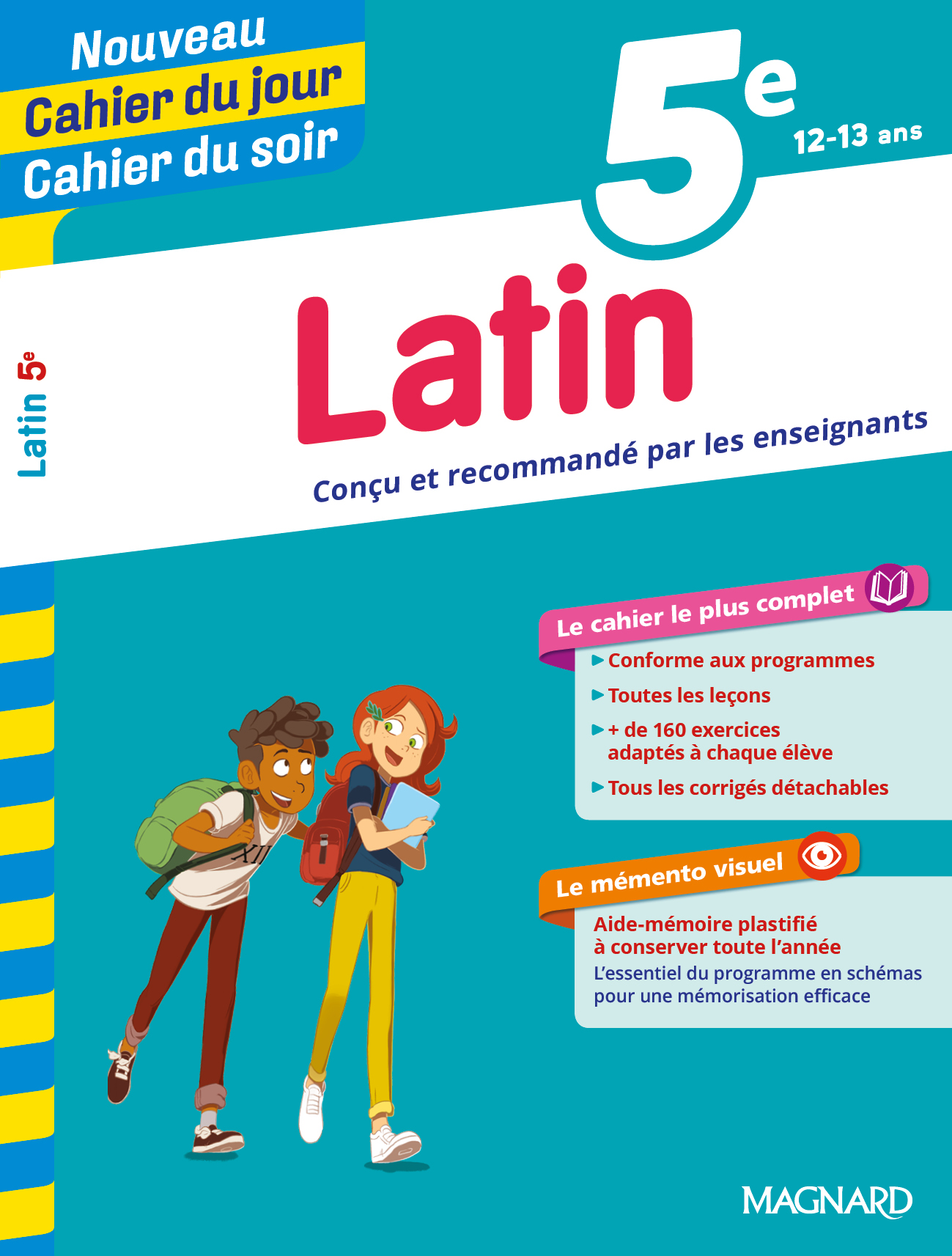 Cahier Du Jour Cahier Du Soir Cahier du jour/Cahier du soir Latin 5e (éd. 2019) – Arrête ton char