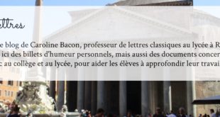 Le grec ancien : ancien mais pas mort !