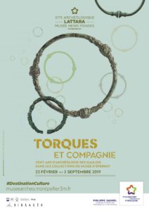 (Lattara) Torques et Compagnie. Cent ans d'archéologie des Gaulois dans les collections du musée d'Épernay @ Site archéologique Lattara - musée Henri Prades