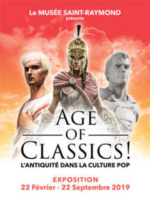 (Toulouse) Age of Classics ! L'Antiquité dans la culture pop @ Musée Saint Raymond, Toulouse