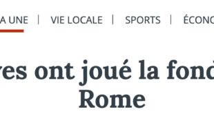 Les élèves ont joué la fondation de Rome