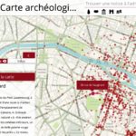 Carte (interactive) archéologique de Paris