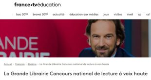 La Grande librairie lance un concours de lecture