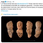 Rare découverte de sculptures gauloises en Bretagne
