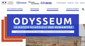 Odysseum, la maison numérique des humanités est en ligne :)