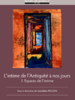 Eidôlon 127 – L'intime de l'Antiquité à nos jours (1). Espaces de l'intime