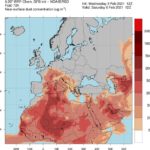 Météorologie – Des pluies chargées de sable sur la France.