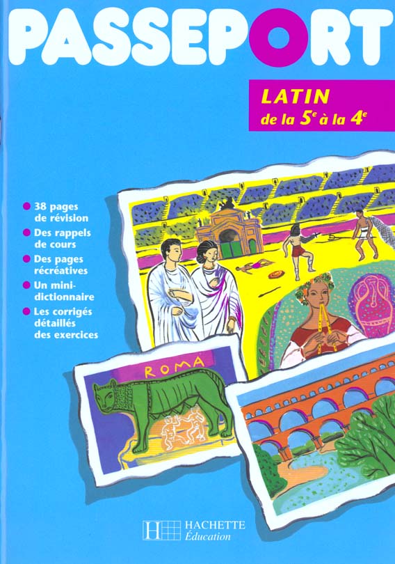 Page De Garde Latin 5ème A Imprimer Passeport Latin, de la 5ème à la 4ème – Arrête ton char
