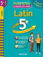 Cahier du Jour / Cahier du Soir - Latin 5e