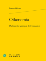 Oikonomia Philosophie grecque de l’économie