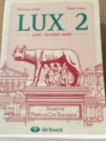 Lux 2 - le latin en 2ème année