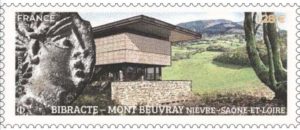 MONT BEUVRAY : Un premier timbre consacré à Bibracte