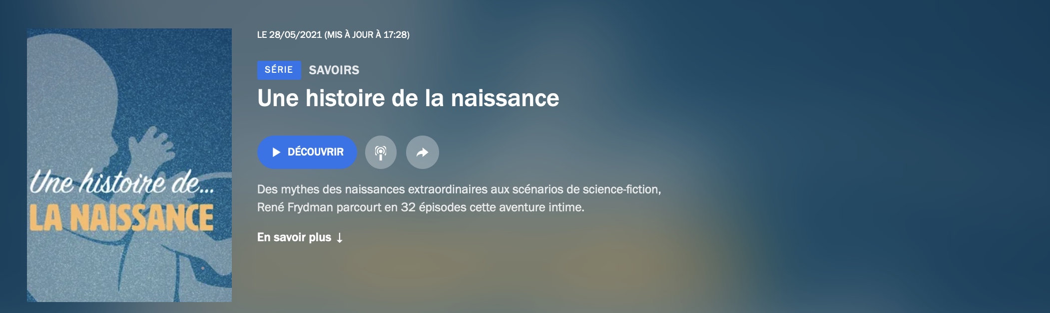 Une histoire de la naissance : Mythologie et naissance