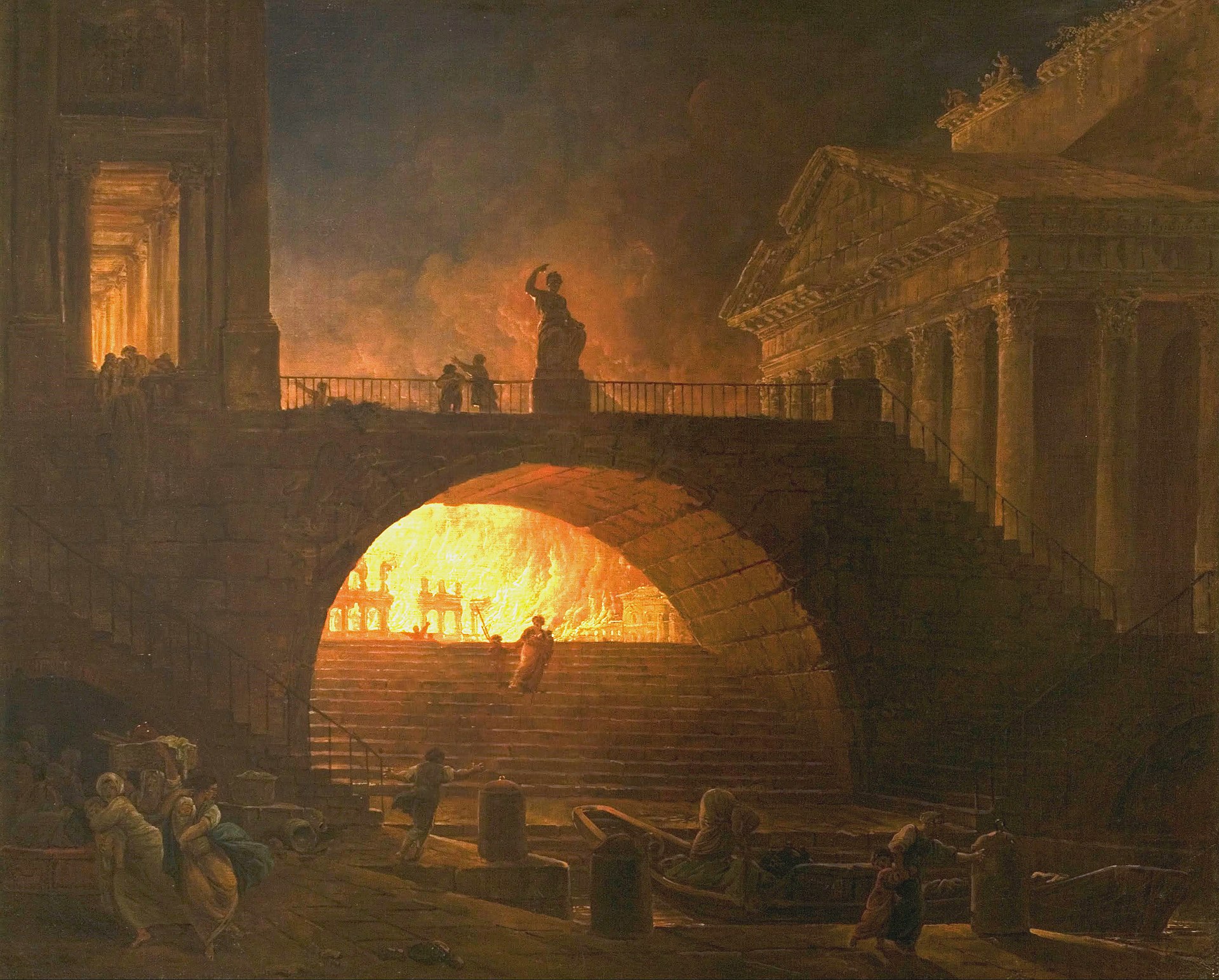 18 juillet 64 : L'incendie de Rome