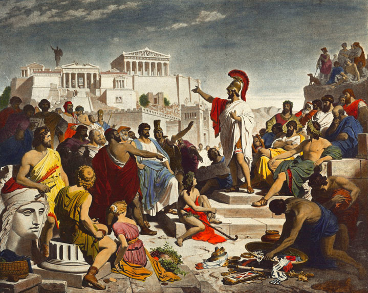 La naissance de la démocratie à Athènes