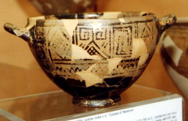 Le mystère de la Tombe de la Coupe de Nestor Arrête ton char