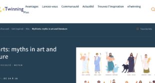 kit eTwinning "Myth'arts : Les Mythes dans l'art et la littérature"