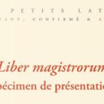 LES PETITS LATINS :  Le Spécimen de présentation