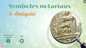 module : symboles du notaire & antiquité