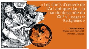 Les chefs d’œuvre de l’Art antique dans la bande dessinée du XXIᵉ s.