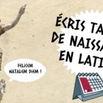 Module : écris ta date de naissance en latin