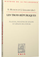 Les trois Républiques : Platon, Diogène de Sinope et Zénon de Citium