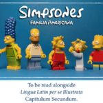 Histoire en latin : Simpsones, familia americana