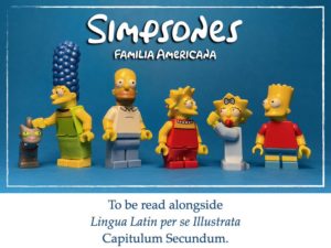 Histoire en latin : Simpsones, familia americana