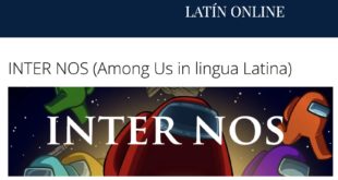 Inter nos : Une version en latin du jeu "Among Us"