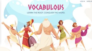 Vocabulous : le site  (anglais) pour apprendre les racines grecques et latines
