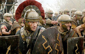 les combats dans la série ROME
