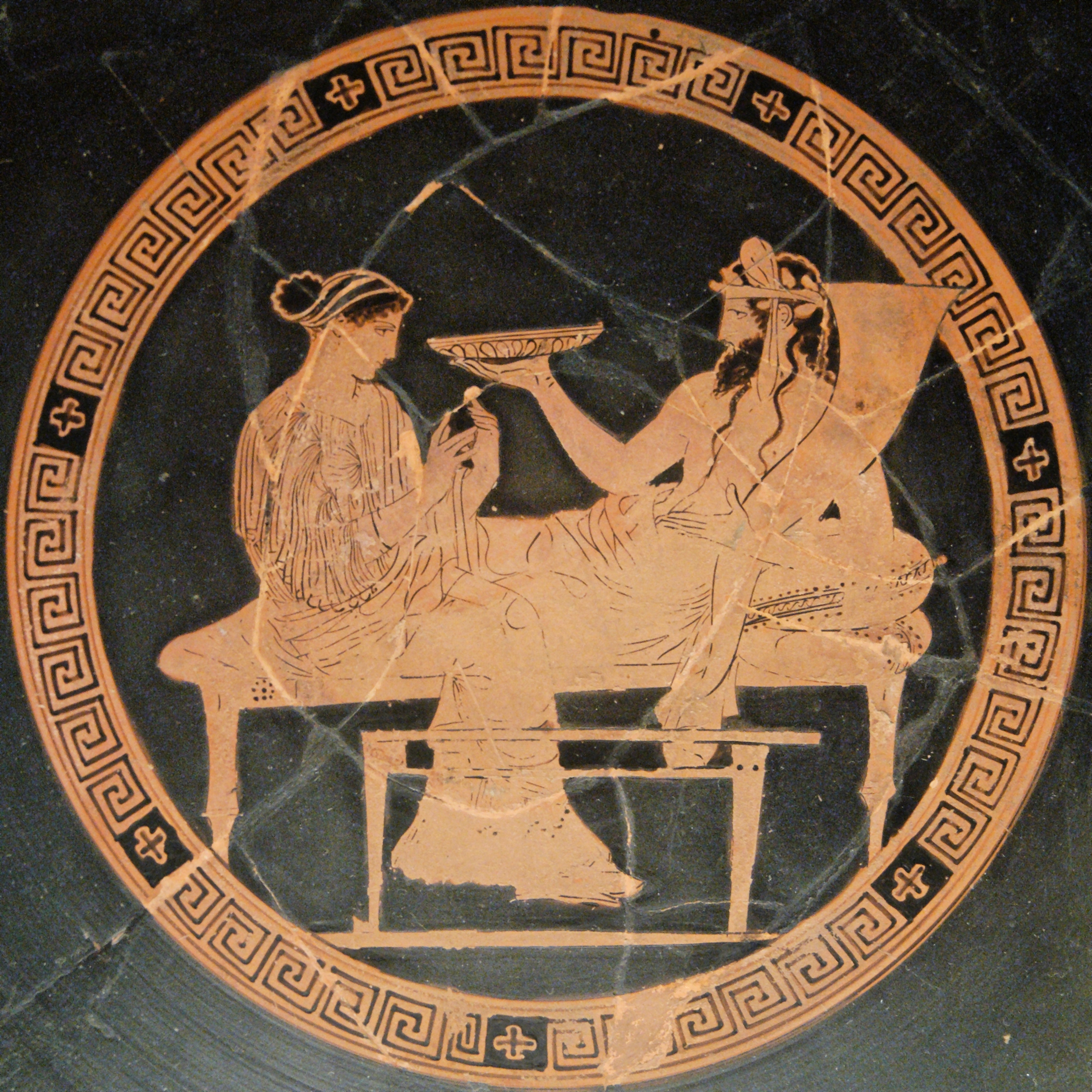 Le bon daimōn et la bonne Fortune (Agathos daimōn et Agathē Tychē)