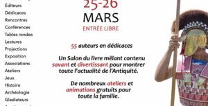 Programme du Salon du Livre Antiquité de Lyon 25 & 26 mars