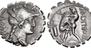 Des monnaies conservent la trace d'une profonde crise économique et politique de la République romaine