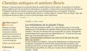 Les tribulations de la planète Vénus